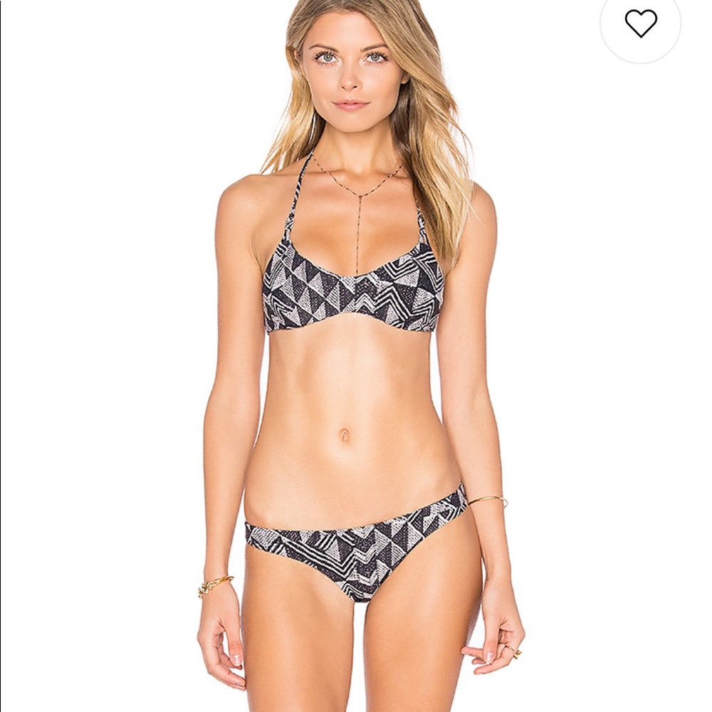 Amuse Society Brazilian Cut Bikini Set